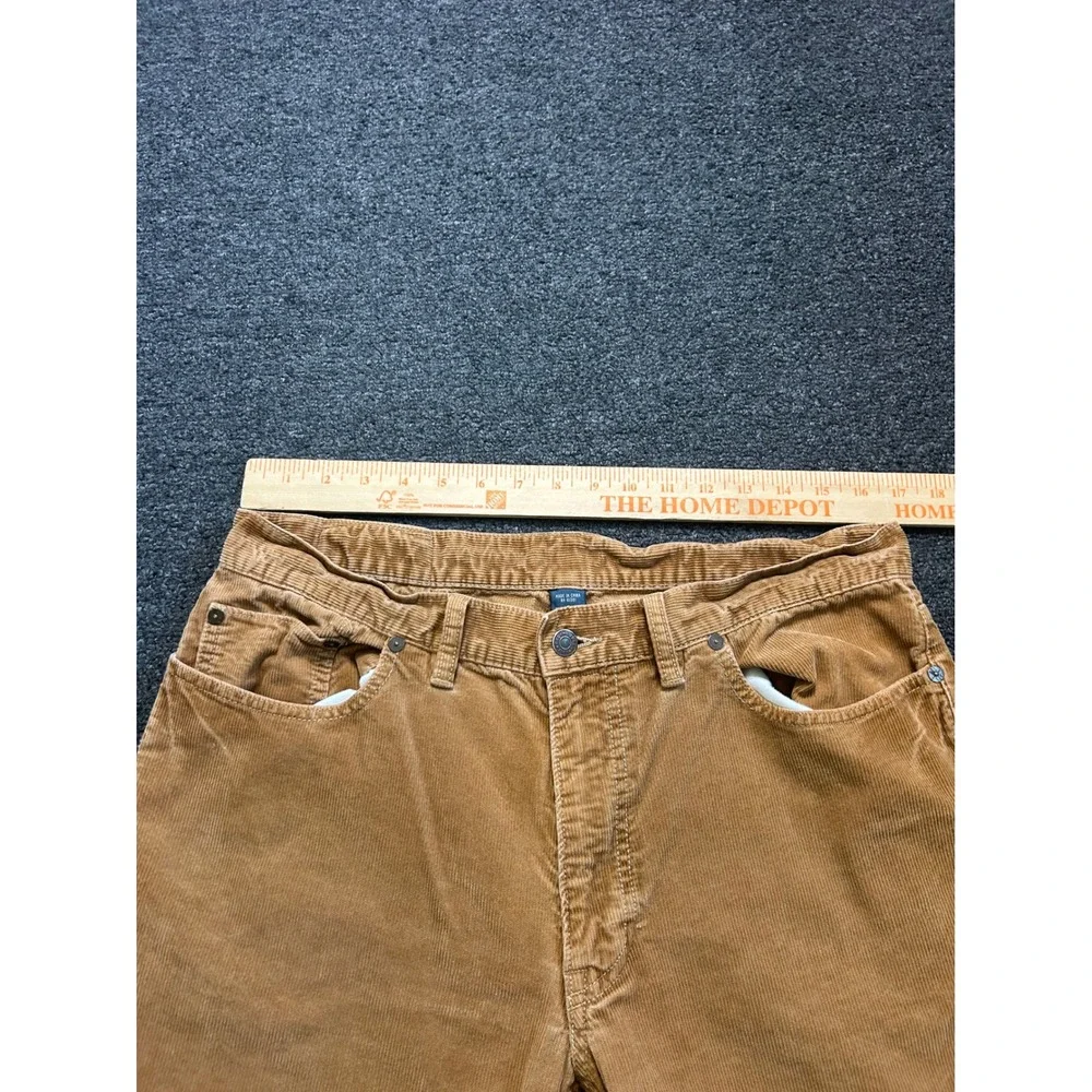 Polo Ralph Lauren Corduroy Pants Brown Mens 34x30‎ Straight Leg Cotton Casual